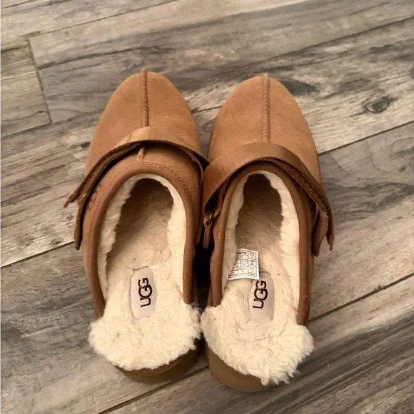 UGG Women Lanah Clog Platform - Chestnut like goldenstar - Picture 3 of 5